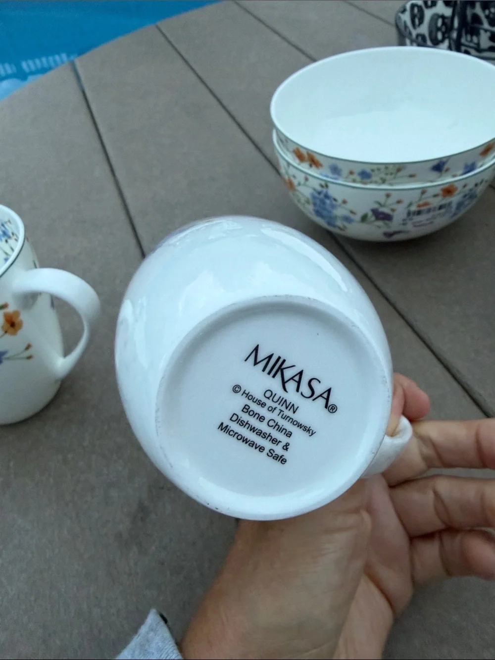Mikasa porcelain bowls